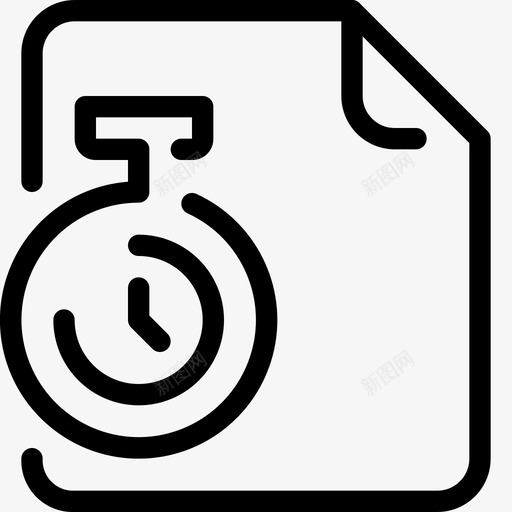 文件管理文件纸张svg_新图网 https://ixintu.com 文件 管理文件 纸张 时间 类型 格式