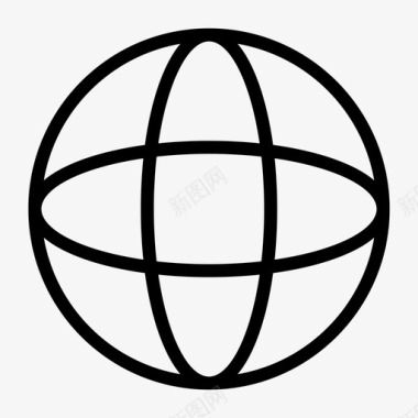 地球世界网页设计图标