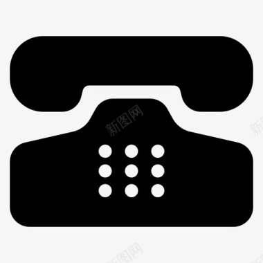 电话通话基本字形图标