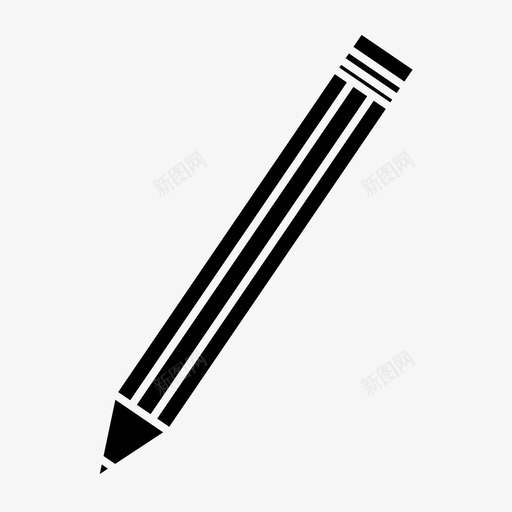 铅笔设计绘画svg_新图网 https://ixintu.com 铅笔 设计 绘画 学校