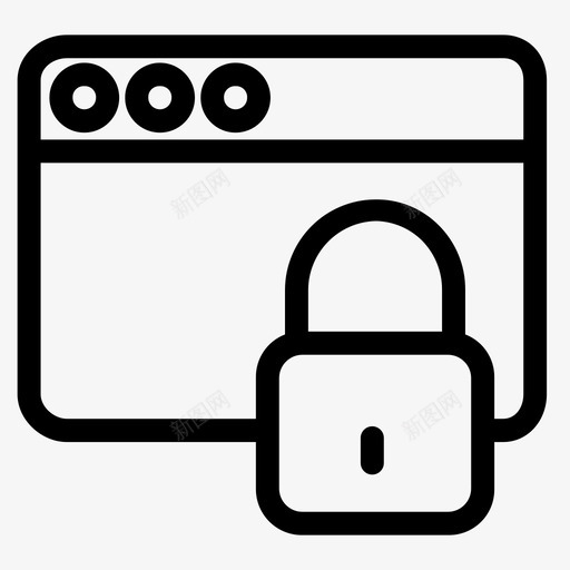 网络浏览器锁定在线svg_新图网 https://ixintu.com 网络 浏览器 锁定 在线支付 安全