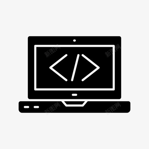 编码开发计算机gylphsvg_新图网 https://ixintu.com 编码 开发 笔记本 电脑 计算机 工艺