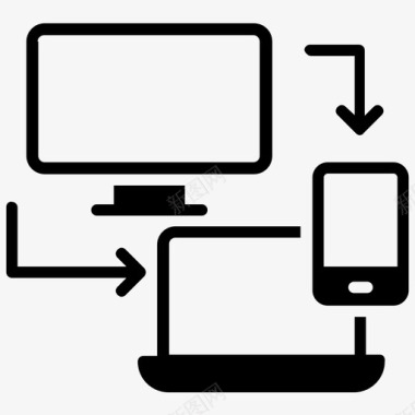 智能设备内容共享数据库共享图标