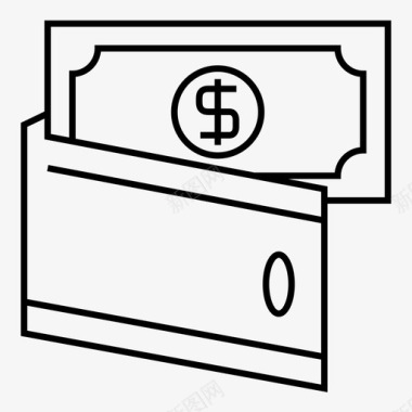 金融硬币钱图标