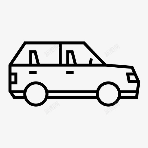 汽车掀背车车辆svg_新图网 https://ixintu.com 汽车 掀背车 车辆 技术
