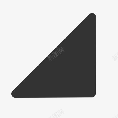 三角下标正方形图标