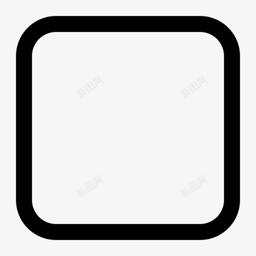 圆形方形设计形状svg_新图网 https://ixintu.com 圆形 方形 形状 设计 环绕 线条 图标