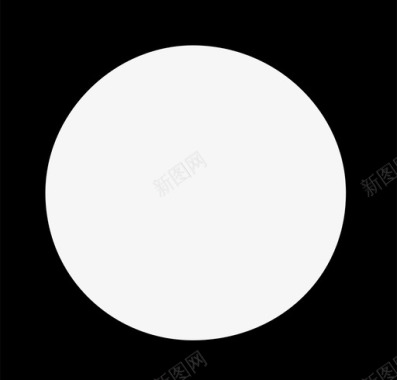 圆直径半径图标