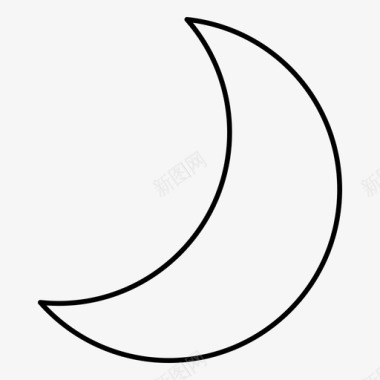 月球阿波罗夜晚图标