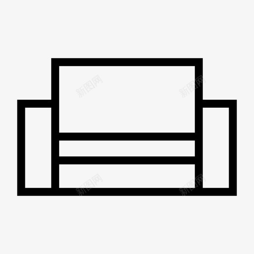 沙发家具客厅svg_新图网 https://ixintu.com 座位 沙发 家具 客厅 等等 网页设计 媒体 用户界面
