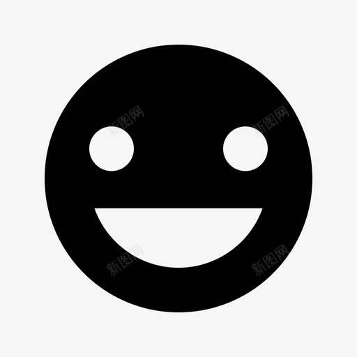 脸上高兴情绪积极svg_新图网 https://ixintu.com 脸上 高兴 情绪 积极 满意 微笑 笑脸 必要 要的 图标 设置