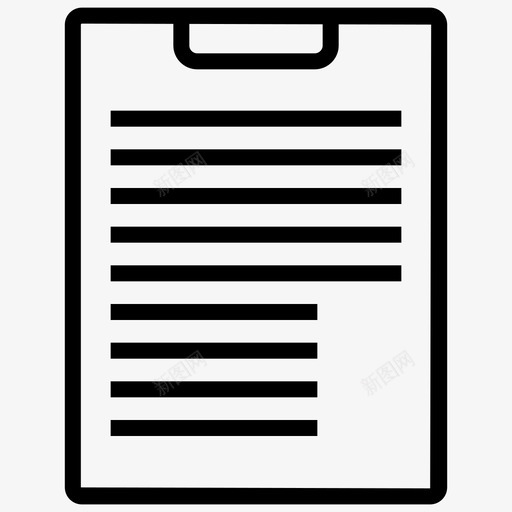 列表板剪贴板纸张svg_新图网 https://ixintu.com 列表 剪贴板 纸张 在线 商店