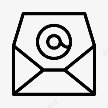 电子邮件地址通信互联网图标