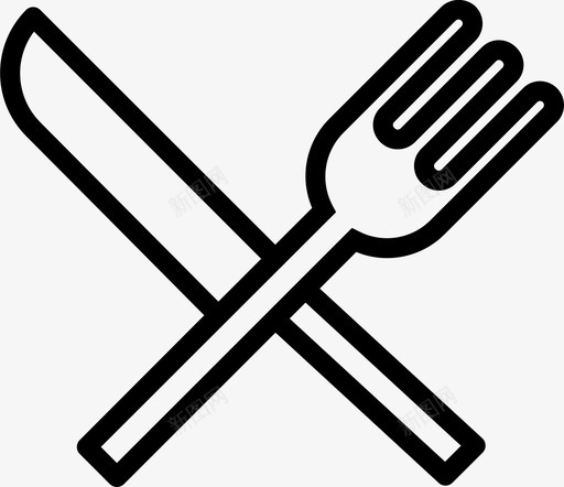 餐具晚餐饮食svg_新图网 https://ixintu.com 餐具 晚餐 饮食 食物 餐厅