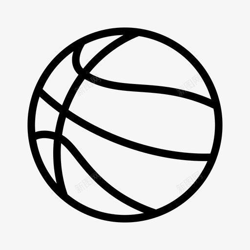 篮球装备圆形svg_新图网 https://ixintu.com 篮球 装备 圆形 运动 通用 图标