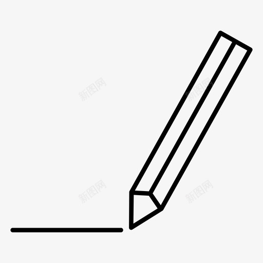 写作文件钢笔svg_新图网 https://ixintu.com 写作 写作文 文件 钢笔 铅笔