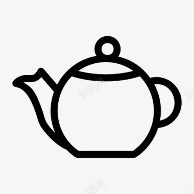茶壶咖啡厨房图标