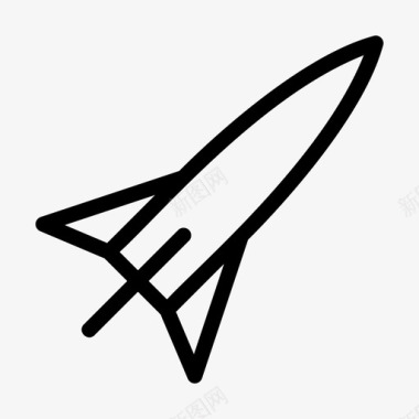 火箭游戏太空船图标