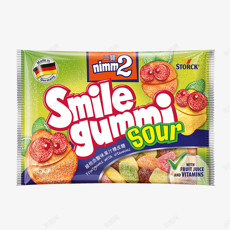好吃的水果糖nimm2二宝smilegummi酸味png_新图网 https://ixintu.com 好吃 水果糖 二宝 酸味