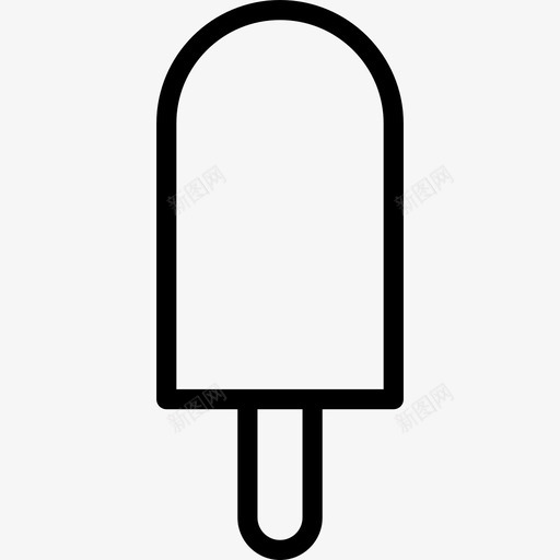 冰淇淋冰棍甜食svg_新图网 https://ixintu.com 冰淇淋 冰棍 甜食 快餐