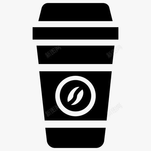 咖啡容器饮料容器杯子svg_新图网 https://ixintu.com 咖啡 容器 一次性 玻璃 饮料 杯子 塑料 塑料包装 餐具 字形 图标