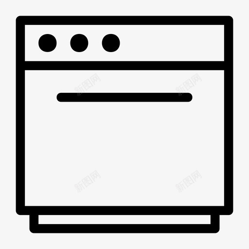 烤箱烹饪厨房svg_新图网 https://ixintu.com 烤箱 烹饪 厨房 厨房用具 系列 图标