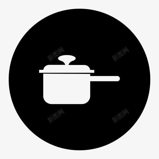 炊具食品家用电器svg_新图网 https://ixintu.com 家用电器 炊具 食品 高压锅 电饭锅