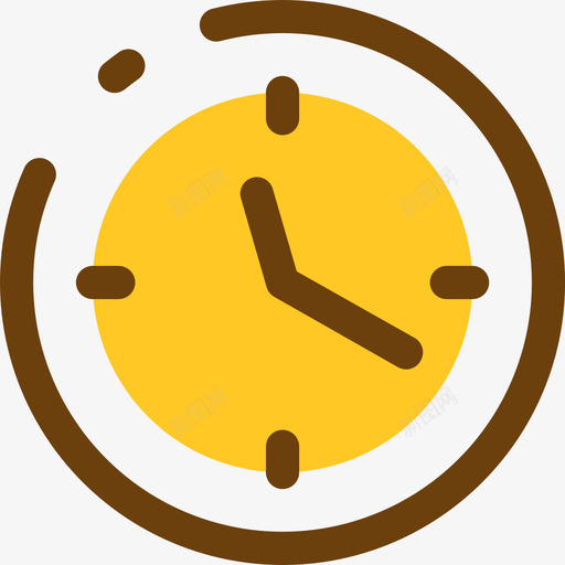 时间svg_新图网 https://ixintu.com 时间 时钟 游玩 计时 提示 一天 流逝 闹钟 挂钟 钟表 线性