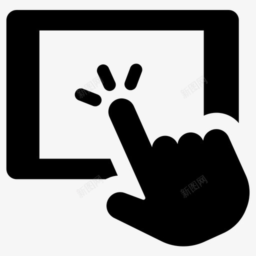 平板电脑点击设备svg_新图网 https://ixintu.com 平板电脑 点击 设备 手指 技术 触摸屏