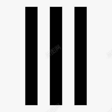 三横图标