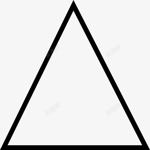 三角形几何图片svg_新图网 https://ixintu.com 三角形 几何 图片 形状 对称