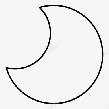 月球阿波罗夜晚图标