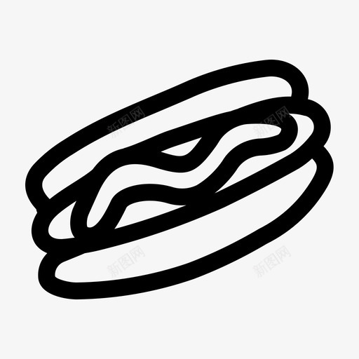 热狗快餐威尼svg_新图网 https://ixintu.com 热狗 快餐 威尼 食物 抽签
