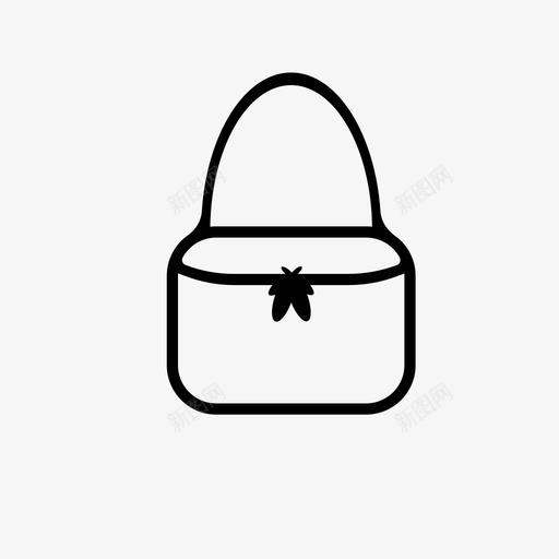 女士包行李钱包svg_新图网 https://ixintu.com 女士 包女士 包行李 行李 钱包 包包