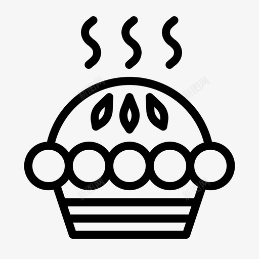派苹果烘焙svg_新图网 https://ixintu.com 苹果 烘焙 烹饪 食物 甜点