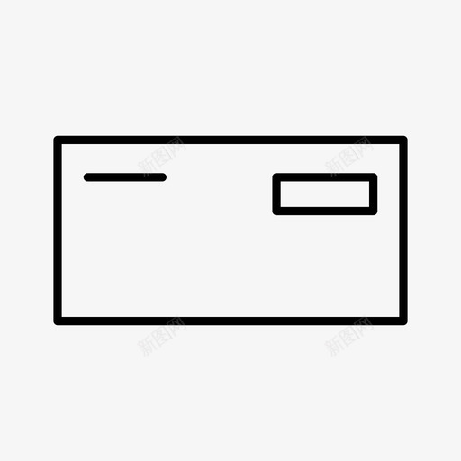 邮寄信封信件svg_新图网 https://ixintu.com 邮寄 信封 信件 信息 通用 图标