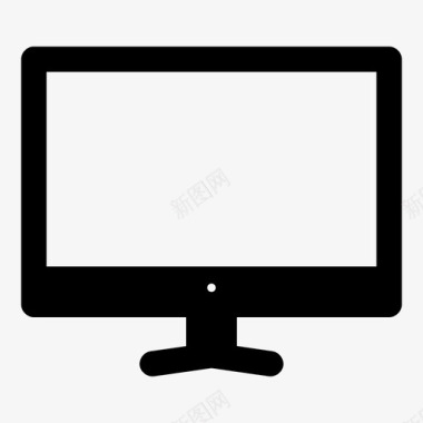 显示器计算机设备计算机终端图标
