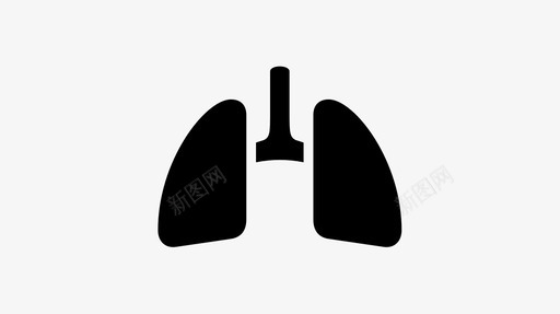 肺活量svg_新图网 https://ixintu.com 肺活量