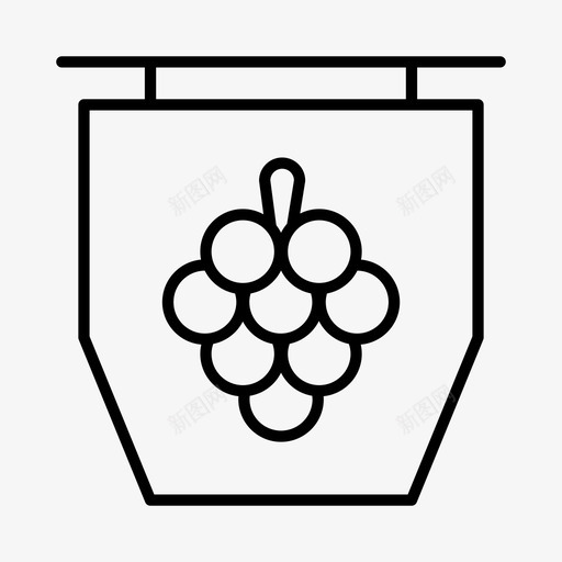酒庄酒窖门葡萄svg_新图网 https://ixintu.com 酒庄 酒窖 葡萄 葡萄园 酿酒