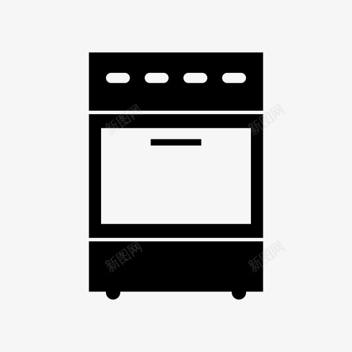 烤箱电烤箱家用svg_新图网 https://ixintu.com 烤箱 电烤箱 家用 室内 厨房