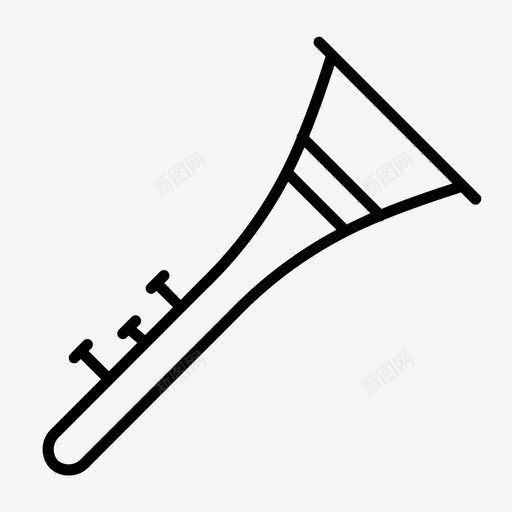 单簧管乐器音乐svg_新图网 https://ixintu.com 管乐器 单簧 音乐 管弦乐队 影音