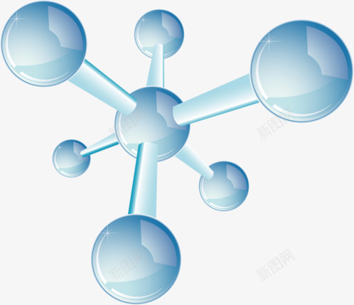 分子链分子结构png免抠素材_新图网 https://ixintu.com 分子 分子结构