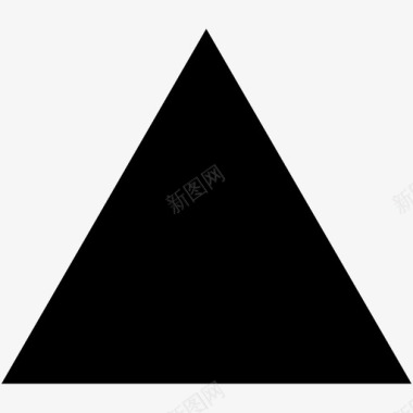 等边三角形场三面体图标