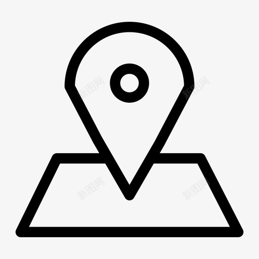 地图位置地图点地图指针svg_新图网 https://ixintu.com 地图 位置 指针 标志 图钉 占位符