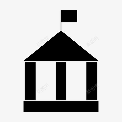 大学建筑物学院svg_新图网 https://ixintu.com 学校 大学 建筑物 学院 教员 房子 铭文