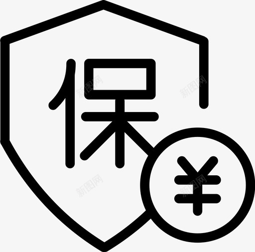 五险一金svg_新图网 https://ixintu.com 五险 一金