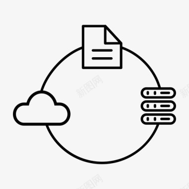 云服务器bigdata云数据库图标