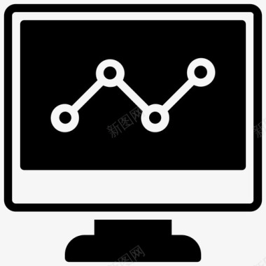 分析商业评估计算机图标