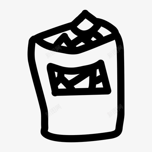 薯条袋打开零食svg_新图网 https://ixintu.com 薯条 打开 零食 玉米饼 派对 抽签