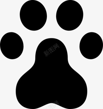 爪印脚宠物图标